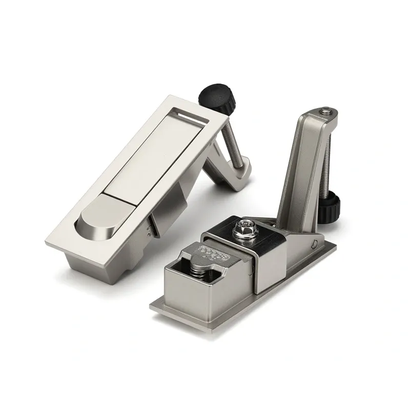 قفل خزانة بزر قابل للتعديل